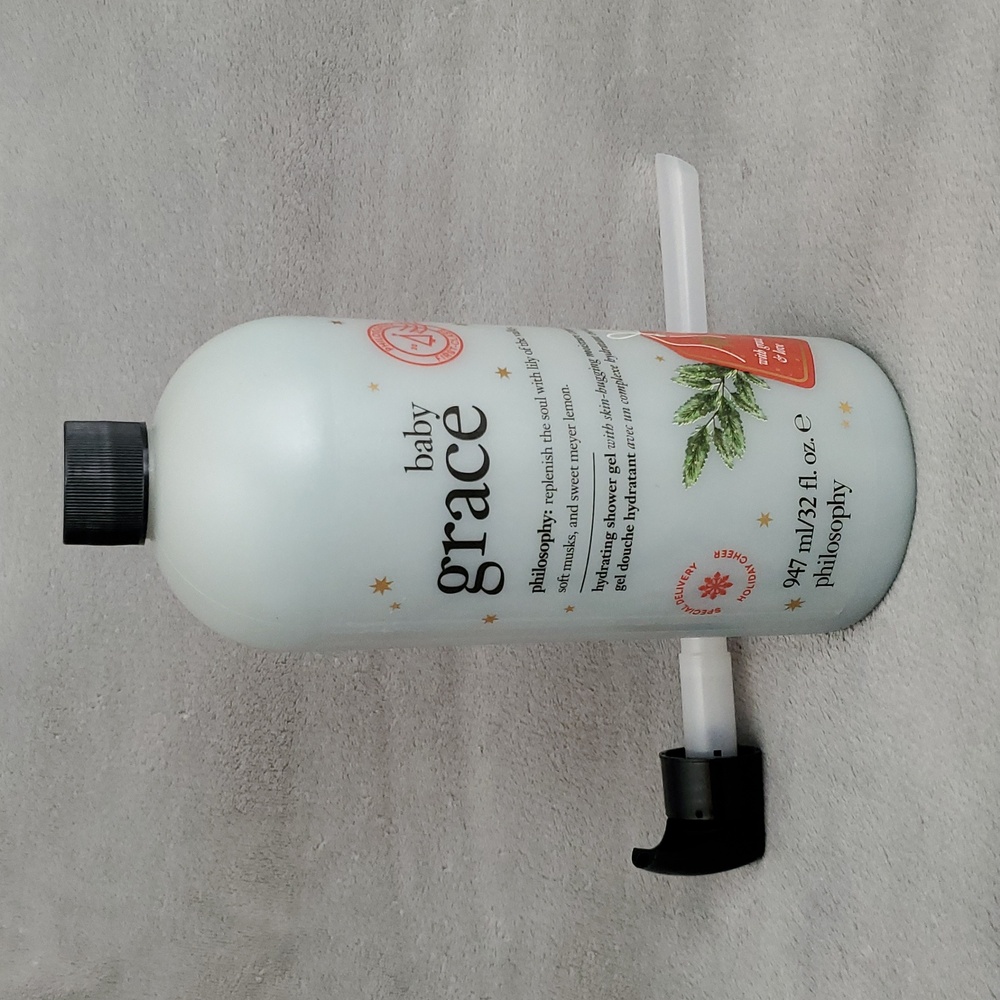 🆕️ PHILOSOPHY Baby Grace Hydrating Shower Gel (SUPERSIZE 947 ml/ 32 fl oz)